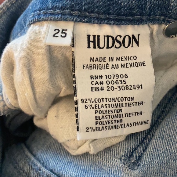 Hudson Midrise Suzzi style skinny jeans - Picture 3 of 3